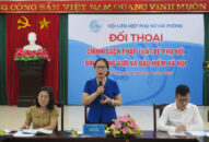 Hội viên phụ nữ thành phố tham gia đối thoại chính sách pháp luật về phụ nữ, bình đẳng giới, bảo hiểm xã hội và phụ nữ di cư hồi hương