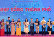 Sôi động liên hoan văn nghệ “Nhịp sống thành phố” chào mừng Tháng Công nhân năm 2022