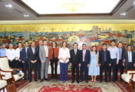 Bí thư Thành ủy Trần Lưu Quang tiếp xã giao Đoàn công tác của Ngân hàng Thế giới tại Việt Nam