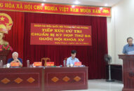 Đoàn ĐBQH Hải Phòng tiếp xúc cử tri huyện Kiến Thụy chuẩn bị kỳ họp thứ Ba, Quốc hội khóa XV