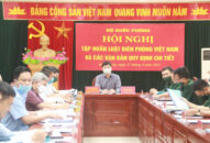 Tập huấn Luật Biên phòng Việt Nam: Nâng cao nhận thức, trách nhiệm đối với sự nghiệp bảo vệ chủ quyền lãnh thổ, an ninh biên giới quốc gia