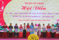 Hội diễn Ca-Múa-Nhạc quận Lê Chân chào mừng kỷ niệm các ngày Lễ lớn trong 4, tháng 5; hưởng ứng Lễ hội Hoa phượng Đỏ-Hải Phòng 2022