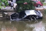 Hải Phòng: Xe ô tô lao xuống mương, hai người tử vong