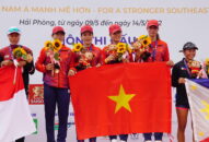 SEA Games 31: Đua thuyền Rowing Việt Nam xuất sắc đoạt thêm 2 huy chương vàng