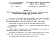 Phân luồng giao thông tạm thời dịp tổ chức đua thuyền tại Khu huấn luyện đua thuyền (thị trấn Minh Đức, huyện Thủy Nguyên)