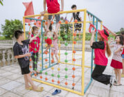 Khánh thành Khu vui chơi cho thiếu nhi và tặng quà cho con em công nhân nhân Ngày Quốc tế Thiếu nhi 1/6 tại xã Lê Lợi, huyện An Dương