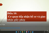 Điều 10. Cơ quan tiếp nhận hồ sơ và giao nhận giấy phép (Thông tư 04/2021/TT-BTTTT hướng dẫn thủ tục cấp giấy phép sử dụng tần số vô tuyến điện)