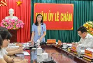 Quận ủy Lê Chân xác định 2 nhóm nhiệm vụ trọng tâm trong tháng 6 năm 2022