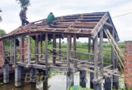 Chủ đầu tư tổ hợp Sông Trăng Quán ở xã Thanh Sơn (huyện Kiến Thụy) tự giác tháo dỡ công trình vi phạm