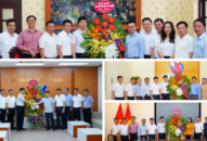 Lãnh đạo thành phố thăm, chúc mừng các cơ quan báo chí Trung ương nhân dịp Kỷ niệm 97 năm Ngày Báo chí Cách mạng Việt Nam