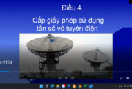 Thông tư 04/2021/TT-BTTTT hướng dẫn thủ tục cấp giấy phép sử dụng tần số vô tuyến điện   