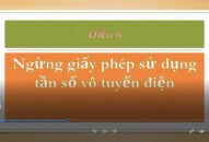 Thông tư 04/2021/TT-BTTTT hướng dẫn thủ tục cấp giấy phép sử dụng tần số vô tuyến điện   