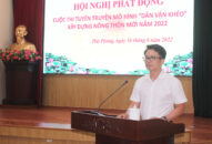 Phát động Cuộc thi tuyên truyền các mô hình “Dân vận khéo” xây dựng nông thôn mới năm 2022