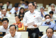 Quốc hội tiến hành thảo luận ở hội trường về dự án dự án Luật Dầu khí (sửa đổi)