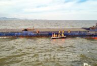 Tổng công ty Bảo đảm An toàn hàng hải miền Bắc điều chỉnh vị trí báo hiệu AIS ảo tại nơi tàu Nam Thịnh 126 bị chìm