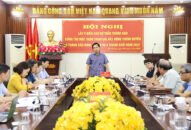 Ban Thường trực MTTQ Việt Nam thành phố: Hội nghị lấy ý kiến vào Dự thảo Thông báo công tác Mặt trận 6 tháng đầu năm, nhiệm vụ 6 tháng cuối năm 2022