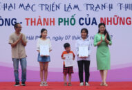 Trao giải Cuộc thi và Khai mạc triển lãm tranh thiếu nhi “Hải Phòng-Thành phố của những ước mơ”