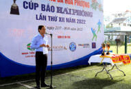 Khai mạc giải Bóng đá Hoa Phượng-Cúp Báo Hải Phòng lần thứ XII năm 2022