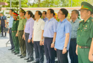 Đoàn đại biểu lãnh đạo thành phố dâng hương Di tích lịch sử quốc gia đặc biệt Ngã ba Đồng Lộc và Di tích lịch sử Cầu Nhe tại tỉnh Hà Tĩnh