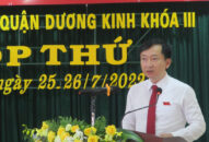 Khai mạc Kỳ họp thứ 7, HĐND quận Dương Kinh khóa III, nhiệm kỳ 2021-2026