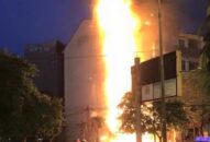 Nhanh chóng khống chế và dập tắt đám cháy tại cây ATM của Agribank chi nhánh Nam Am, huyện Vĩnh Bảo