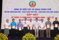 Đảng ủy Khối các cơ quan thành phố gặp mặt, tặng quà 80 thương binh, bệnh binh, con liệt sỹ