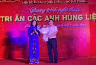 Liên đoàn Lao động thành phố tổ chức chương trình nghệ thuật “Tri ân các anh hùng liệt sĩ”