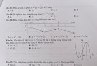 Đáp án đầy đủ 24 mã đề thi môn Toán kỳ thi tốt nghiệp THPT năm 2022