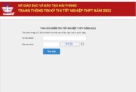 Hướng dẫn tra cứu kết quả thi tốt nghiệp THPT năm 2022