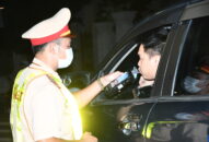 Phát hiện 16 trường hợp vi phạm về nồng độ cồn trong tối ngày 21/7/2022