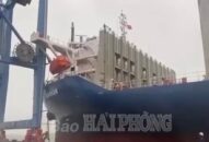 Liên quan đến vụ đâm va vào cần trục tại cảng Đình Vũ: Giữ tàu Tiger Maanshan theo lệnh của Tòa án