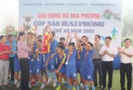 Giải Bóng đá Hoa phượng-Cúp Báo Hải Phòng lần thứ XII năm 2022: Quận Ngô Quyền giành ngôi Quán quân