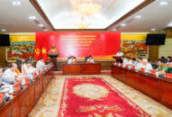 Đoàn công tác của Học viện Chính trị quốc gia Hồ Chí Minh làm việc với Ban Thường vụ Thành ủy