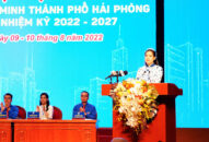 Đồng chí Vương Toàn Thu Thủy giữ chức vụ Bí thư Thành đoàn Hải Phòng khóa XIV, nhiệm kỳ 2022-2027