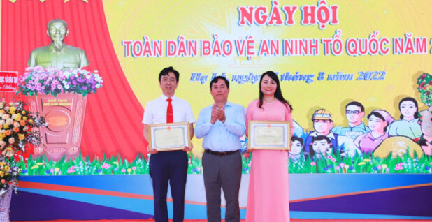 Ban Chỉ đạo 799 quận Hồng Bàng: Ngày hội toàn dân bảo vệ an ninh Tổ quốc năm 2022 tại Trường THPT Lê Hồng Phong