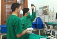 Bệnh viện Hữu nghị Việt Tiệp: Gắp thành công dị vật nằm trong đường thở lâu ngày