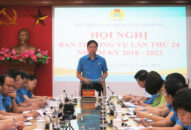 Ban thường vụ Liên đoàn Lao động thành phố Hội nghị lần thứ 24 nhiệm kỳ 2018-2023