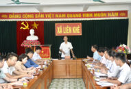 Phó Bí thư Thường trực Thành ủy làm việc với Đảng ủy xã Liên Khê, huyện Thủy Nguyên về các giải pháp xây dựng nông thôn mới và phát triển đảng viên