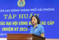 Liên đoàn Lao động thành phố tập huấn công tác Đại hội Công đoàn các cấp nhiệm kỳ 2023-2028