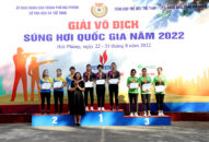 Giải vô địch Súng hơi quốc gia năm 2022: Đoàn Bắn súng hơi thành phố Hồ Chí Minh đoạt giải Nhất toàn đoàn