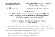 Nghị quyết số 32/NQ-HĐND về chủ trương đầu tư Dự án đầu tư xây dựng, lắp đặt hệ thống lan can bảo vệ dọc tuyến mương hở thoát nước và hồ điều hòa trên địa bàn các quận trung tâm thành phố