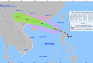 Bão số 3 giật cấp 14, khu vực Bắc Bộ mưa to