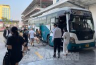 Dịp nghỉ lễ Quốc khánh 2/9, lượng hành khách qua bến xe Vĩnh Niệm tăng 75%