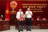 Nhân sự mới: Đồng chí Nguyễn Mạnh Hùng được bầu giữ chức Chủ tịch HĐND huyện Kiến Thụy