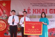 Phó Chủ tịch UBND TP Hoàng Minh Cường dự khai giảng năm học mới tại Trường Tiểu học Quốc Tuấn (An Lão)