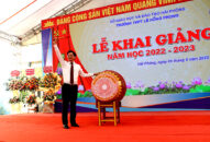 Chủ tịch HĐND thành phố Phạm Văn Lập dự Lễ khai giảng năm học 2022-2023 tại trường THPT Lê Hồng Phong