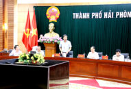 Đoàn kiểm tra, giám sát Hội đồng quản trị Ngân hàng chính sách xã hội làm việc với Ban đại diện Hội đồng quản trị Ngân hàng chính sách xã hội thành phố