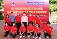 Hàng trăm cán bộ, hội viên, tình nguyện viên chữ thập đỏ thành phố tham gia Ngày hội hiến máu tình nguyện