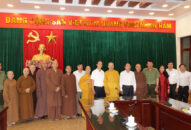 Lãnh đạo thành phố tiếp Ban Trị sự Giáo hội Phật giáo Việt Nam thành phố Hải Phòng