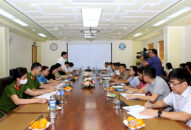 Đoàn công tác Ban Thường trực Ủy ban Mặt trận tổ quốc Việt Nam thành phố giám sát việc thực hiện chính sách, pháp luật về bảo vệ môi trường và ứng phó biến đổi khí hậu tại Công ty Cổ phần Cấp nước Hải Phòng